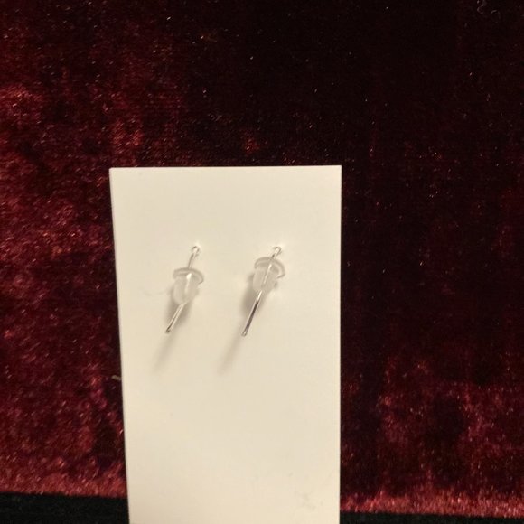 Handcrafted Spring Glass Bead Earrings - Picture 2 of 2